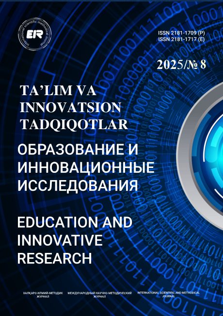 Texnologiya ta'limi mazmunida fanlararo bog'liqlikning didaktik ahamiyati — muqova