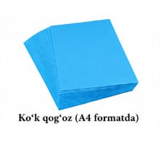 1-bosqich uchun ish anjomlari